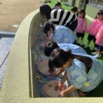 おもちつき準備